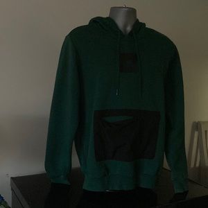 Green hoodie with a pouch as a pocket adidas comfortable